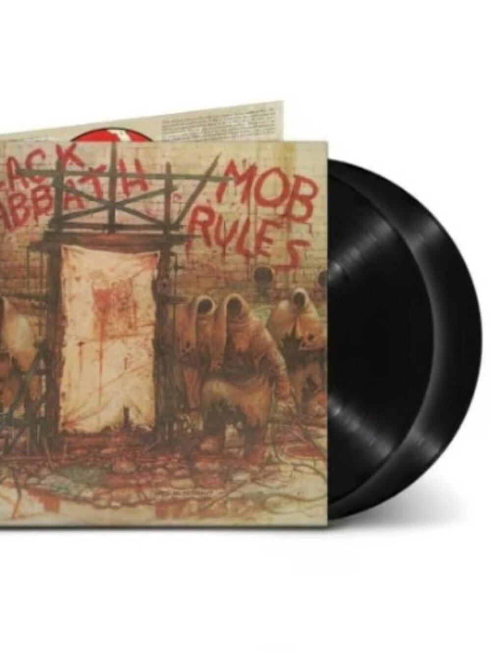 Black Sabbath Mob Rules Deluxe 2-LP ~ Includes Bonus LP Of Rarities ~New/Sealed!